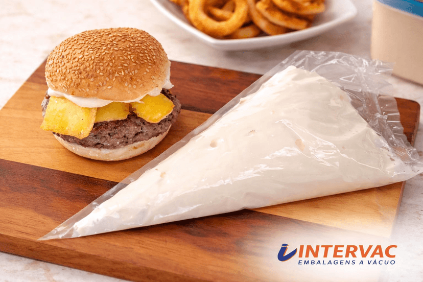 Bisnagas multicamadas para molhos e cremes